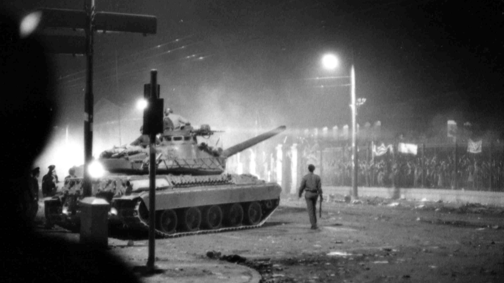 Greece Polytechnic tank