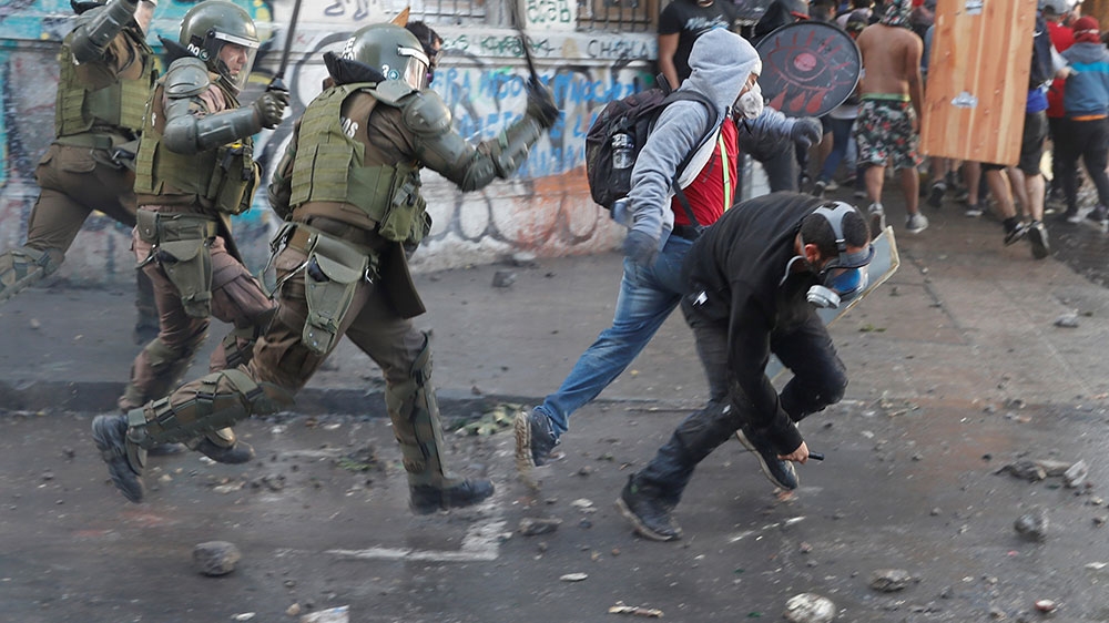 Chile protesters