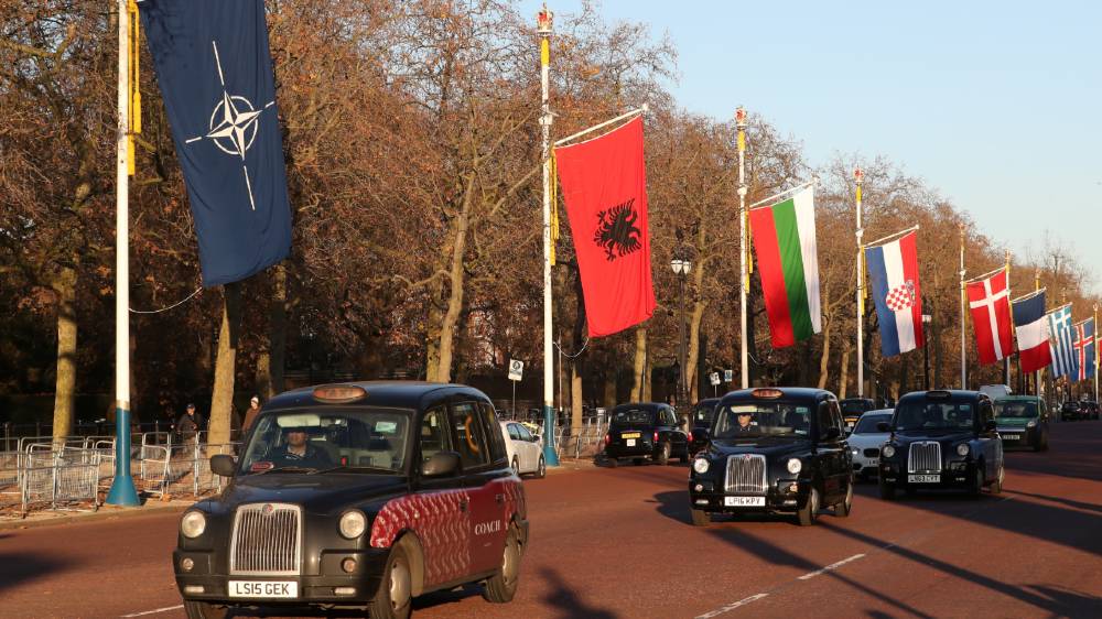 NATO taxis - Reuters