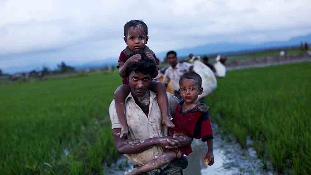 Myanmar Rohingya exodus 2017