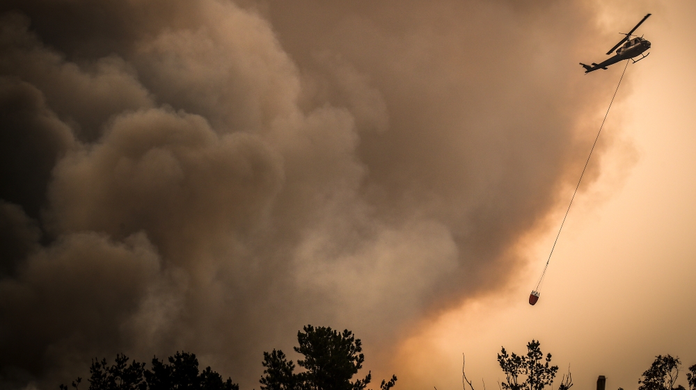 Firefighters Continue To Battle Bushfires As Catastrophic Fire Danger Warning Is Issued In NSW