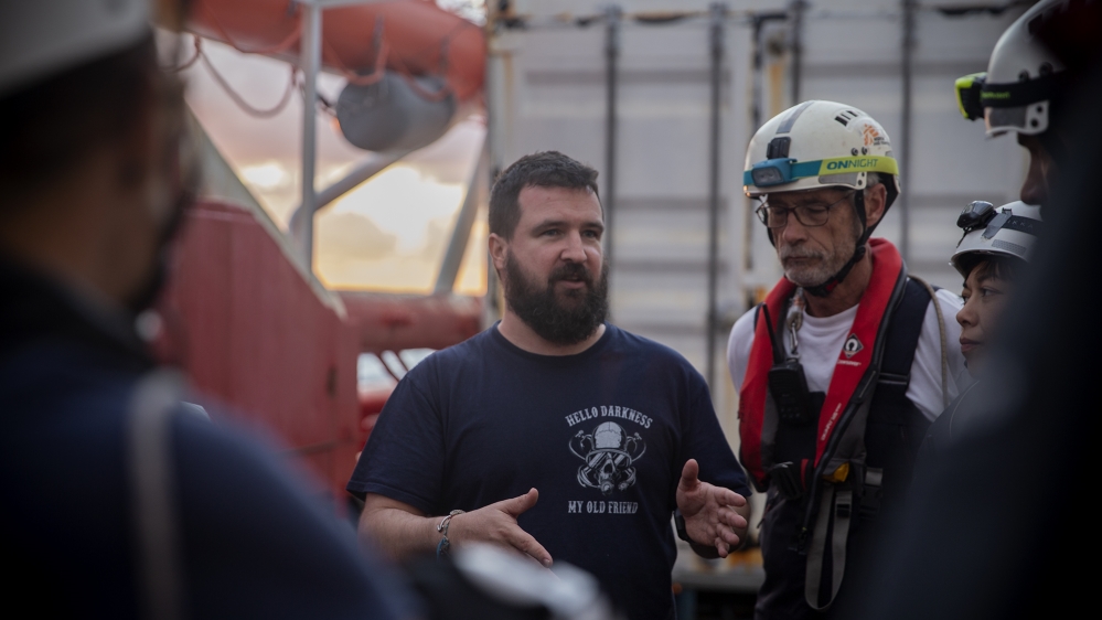 nicholas romaniuk SAR coordinator Ocean Viking