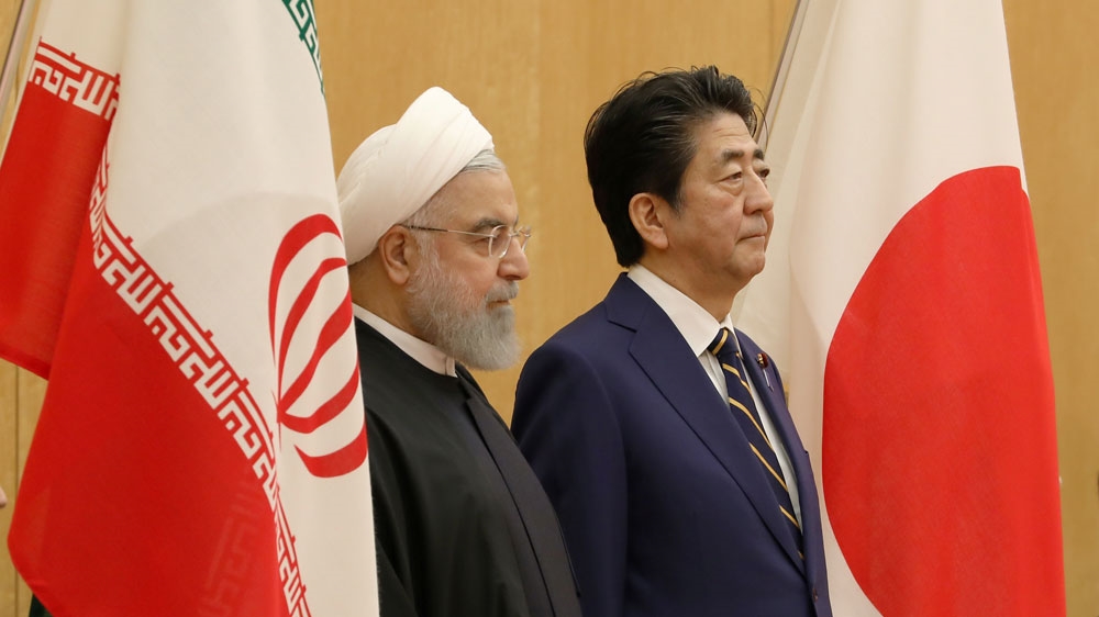 Rouhani in Japan