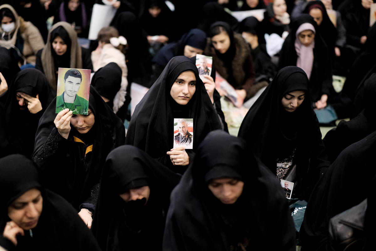 Soleimani was a veteran of the Iran-Iraq War that lasted for eight years, and it was during that time that he honed his military skills. Some of the mourners in the crowd were seen carrying photos of