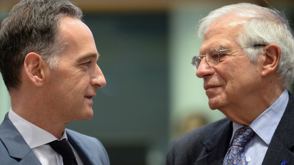 Heiko Maas, Josep Borrell - reuters
