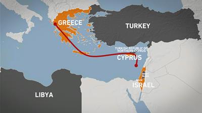 Eastmed pipeline map