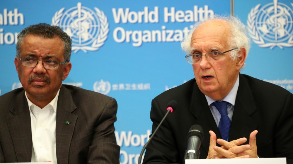 WHO bosses - reuters