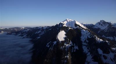  Swiss Alps between Zurich and Davos, 