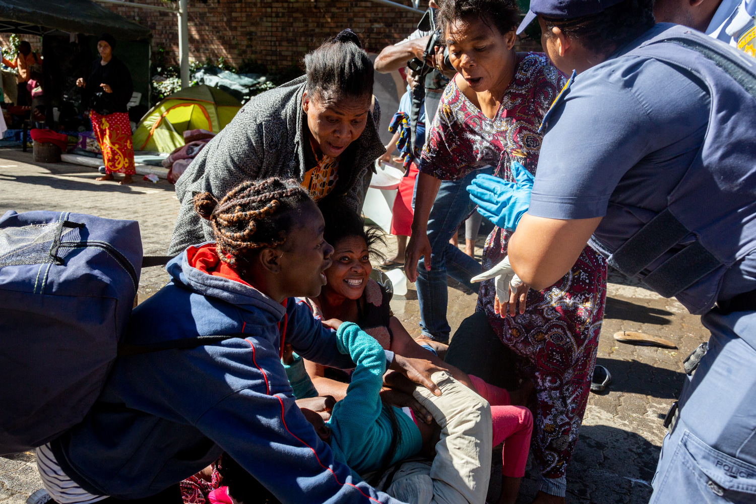 South Africa undocumented children - Yeshiel and Jamaine - DO NOT USE