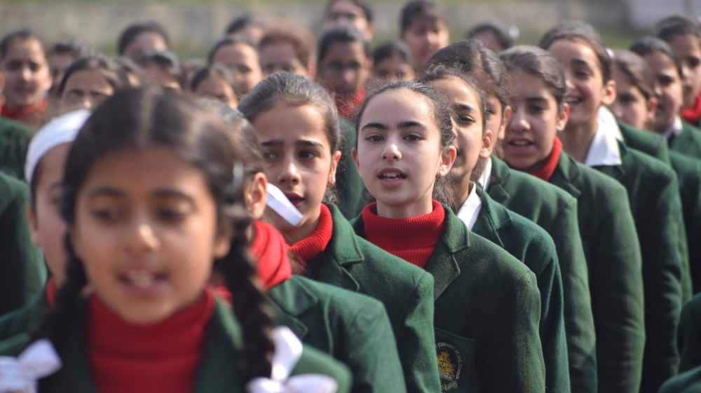 School reopen in Kashmir [Shuaib Bashir/Al Jazeera]