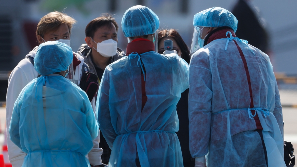 Passengers Disembark Diamond Princess Cruise Ship After Quarantine Ends