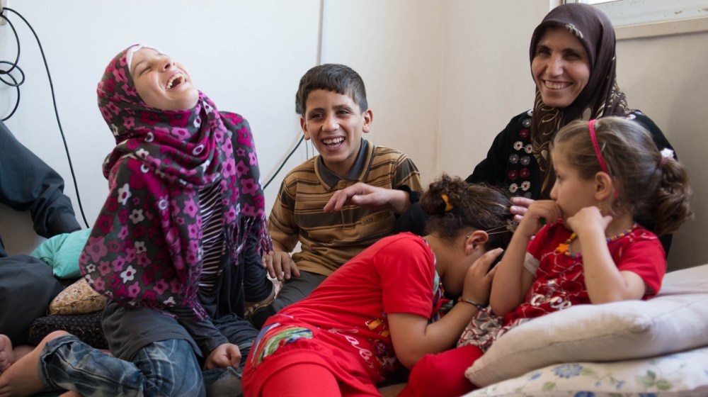 Syrian refugee in Amman/Lucy Lyon