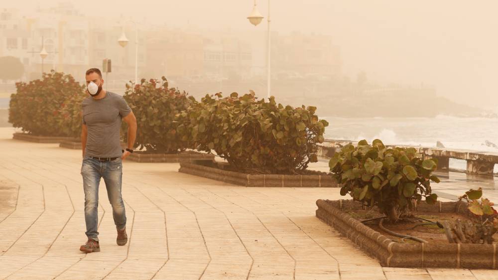 Canary islands - sandstorm - reuters