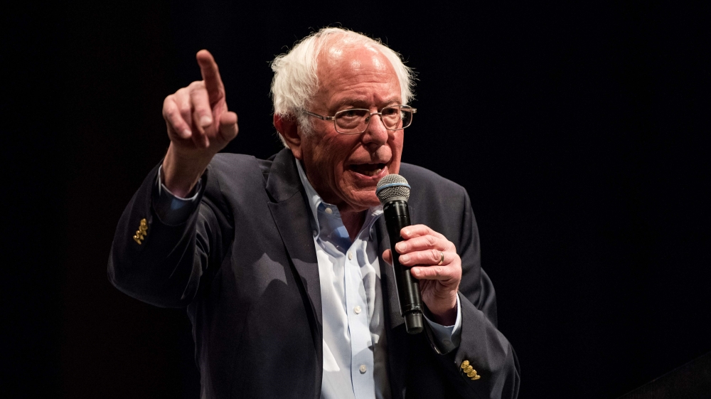 Democratic Presidential Candidate Sen. Bernie Sanders Campaigns In Texas
