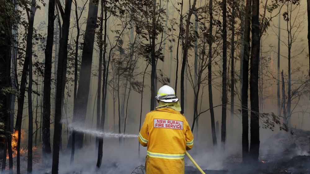 Australia Bush fires AP