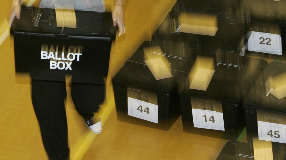 Ballot box - reuters