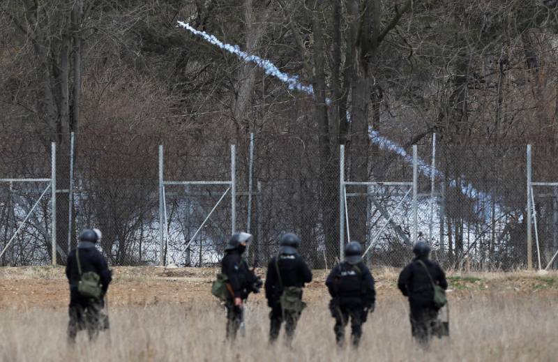 Greece border chaos - reuters