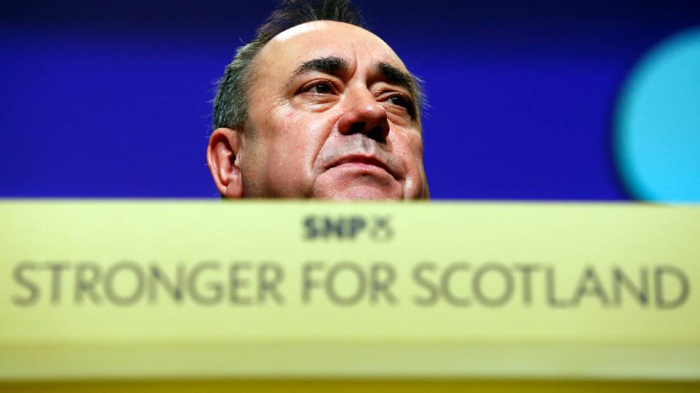 Salmond led Scotland to the brink of independence in 2014