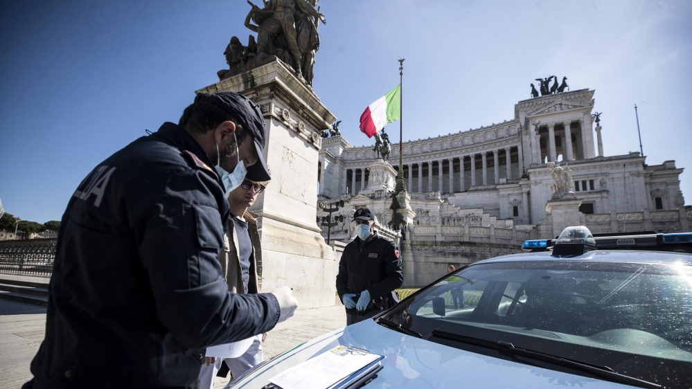 Italy under Coronavirus lockdown
