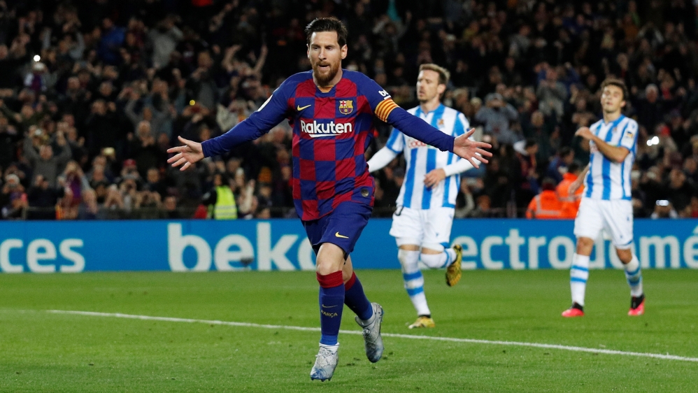 La Liga Santander - FC Barcelona v Real Sociedad