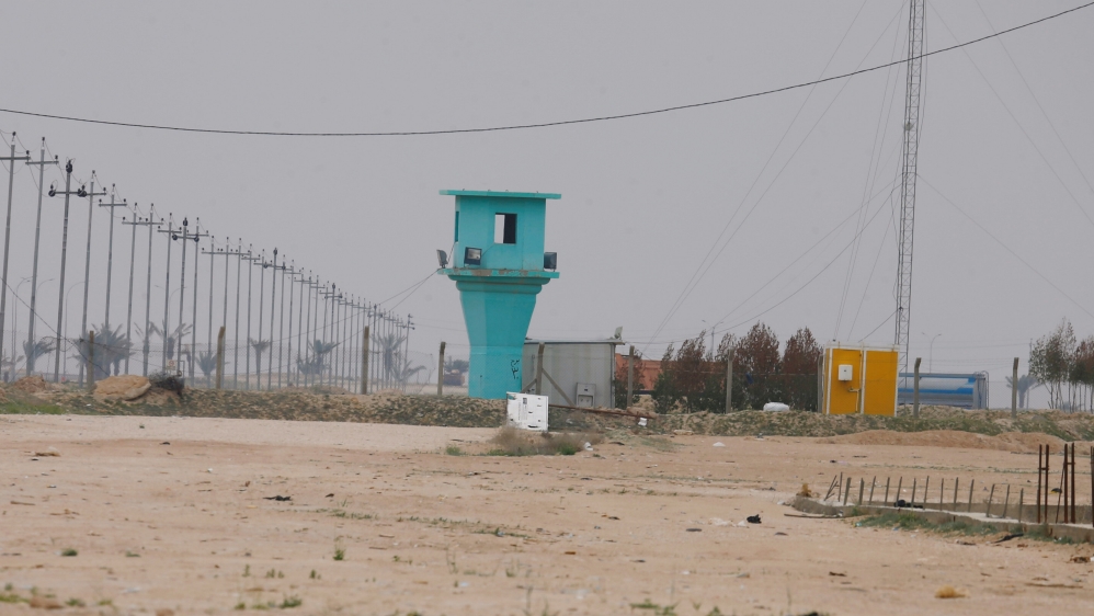 General view of an Iraqi civilian airport under construction, after being hit by a U.S. air strike, in the holy Shi''ite city of Kerbala