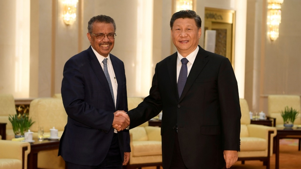 Tedros - Xi Jinping