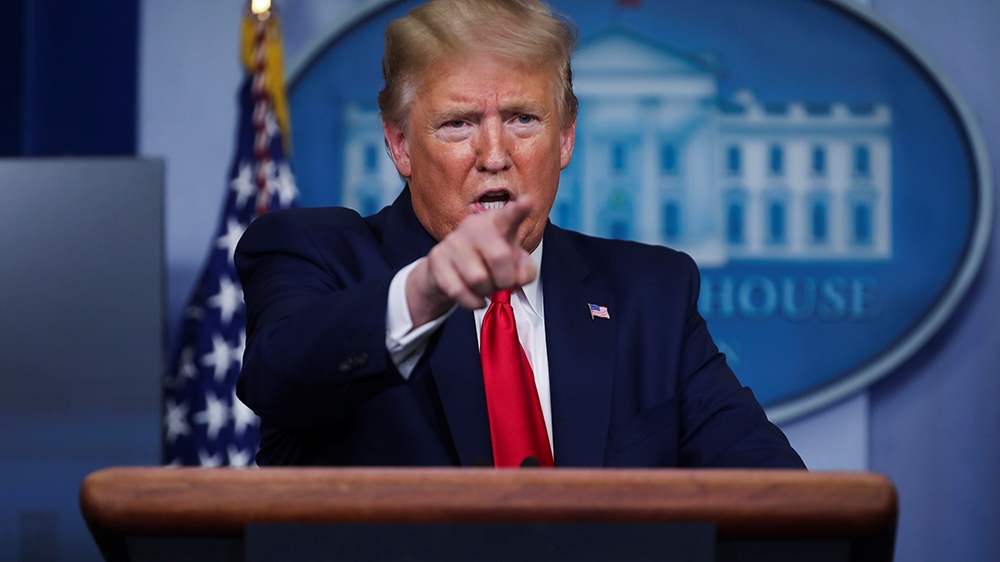 TRUMP US oil prices crash