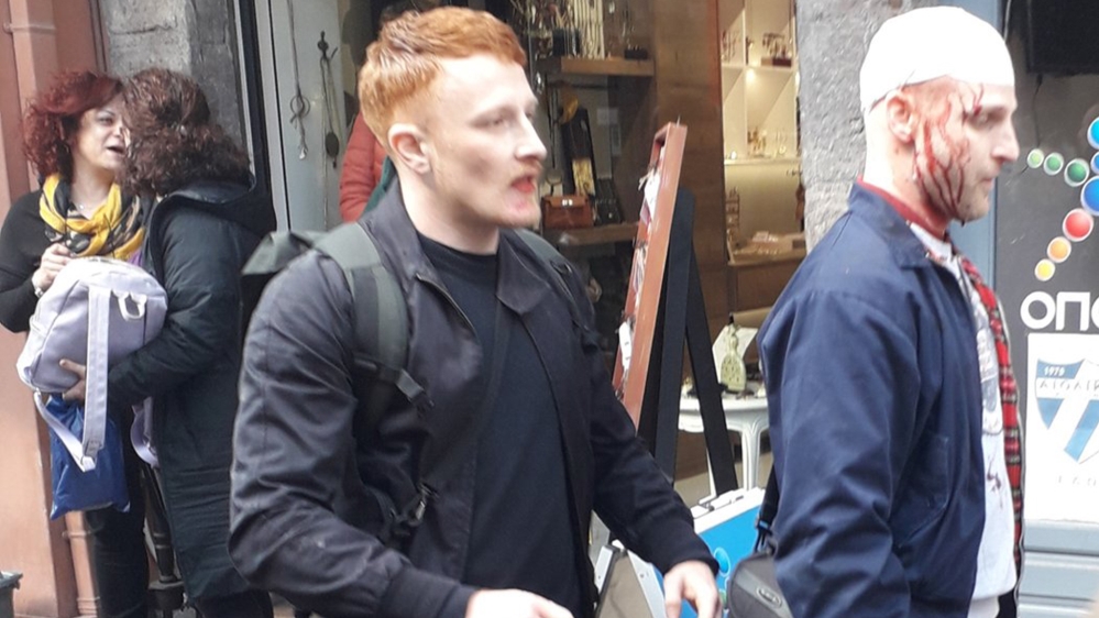 Lesbos far-right/Katy Fallon