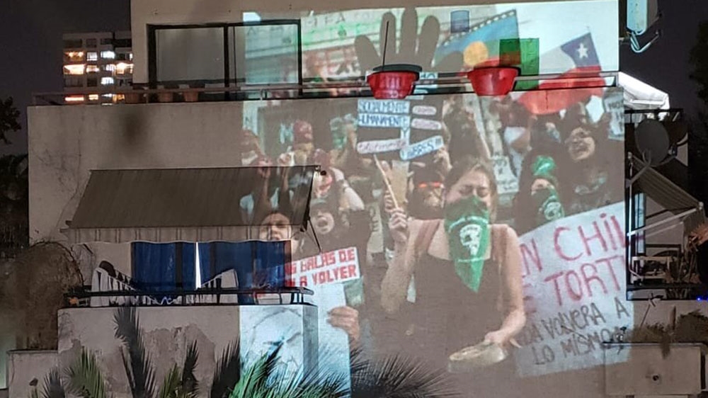 Chile protest movement [Charis McGowan/Al Jazeera]