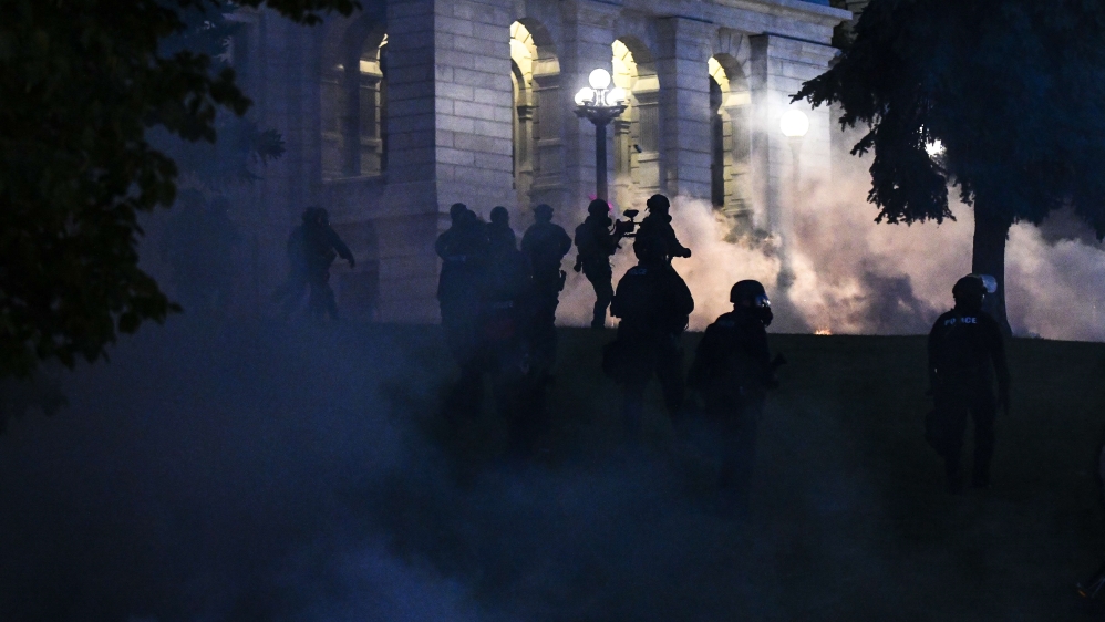 Protests Continue At Capitol In Denver In Aftermath To Death Of George Floyd