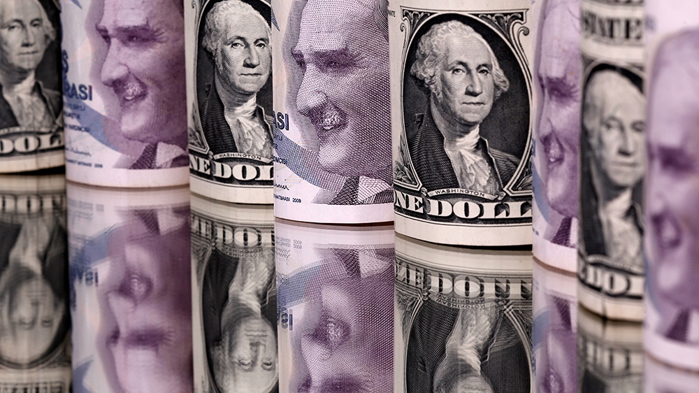 Turkey lira dollars