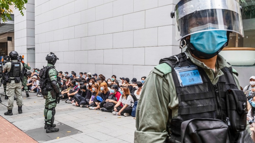 Hong Kong national anthem protests