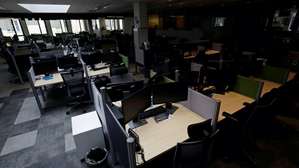 empty office Reuters