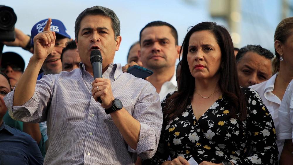 Honduran President Juan Orlando Hernandez,