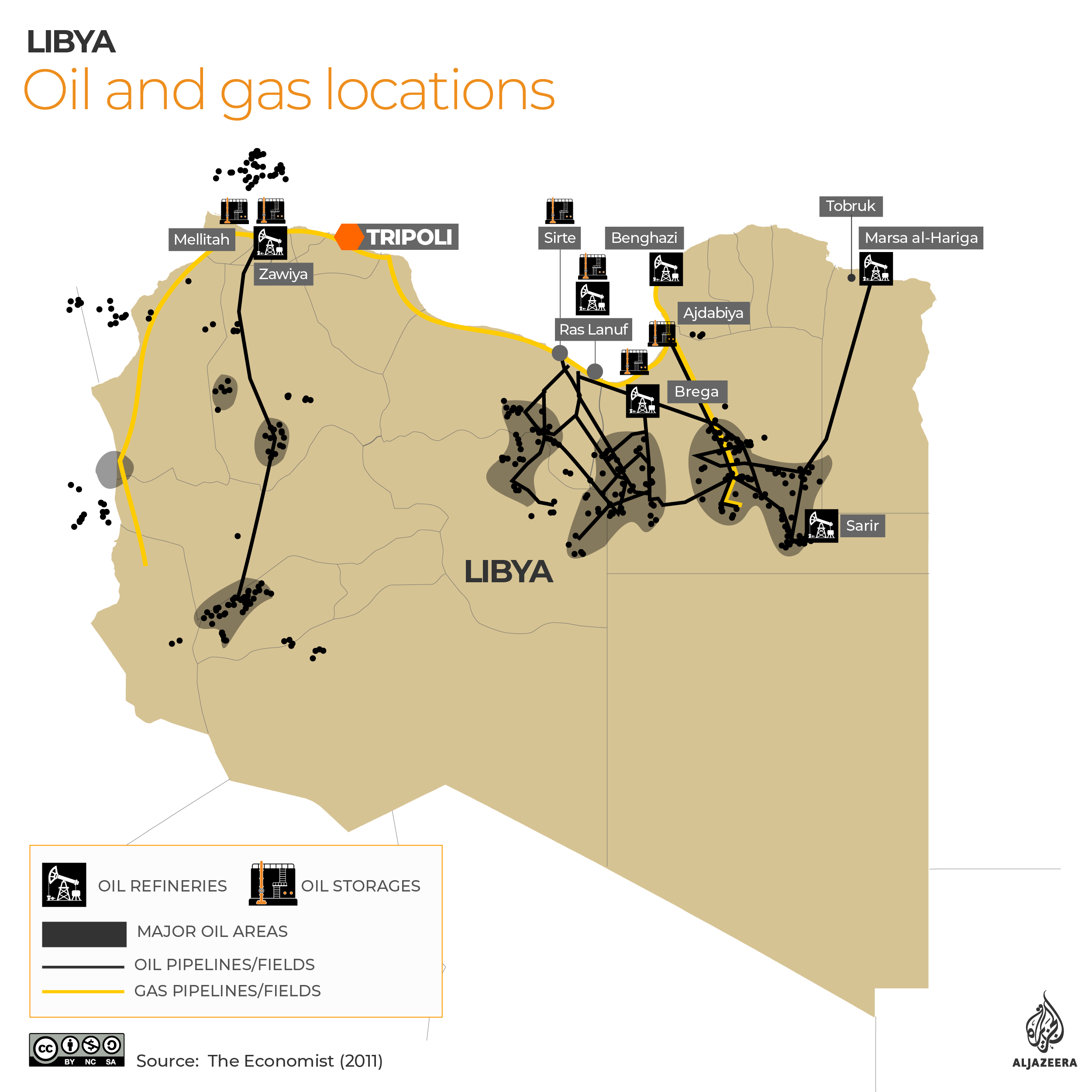 INTERACTIVE: Libya oil and gas - June 9, 2020