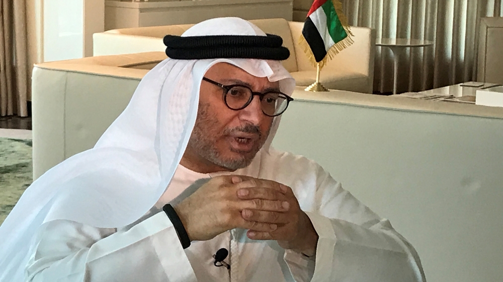 UAE minister Gargash