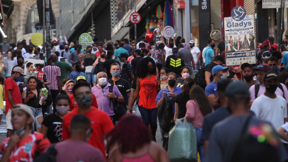 Outbreak of the coronavirus disease (COVID-19), in Sao Paulo