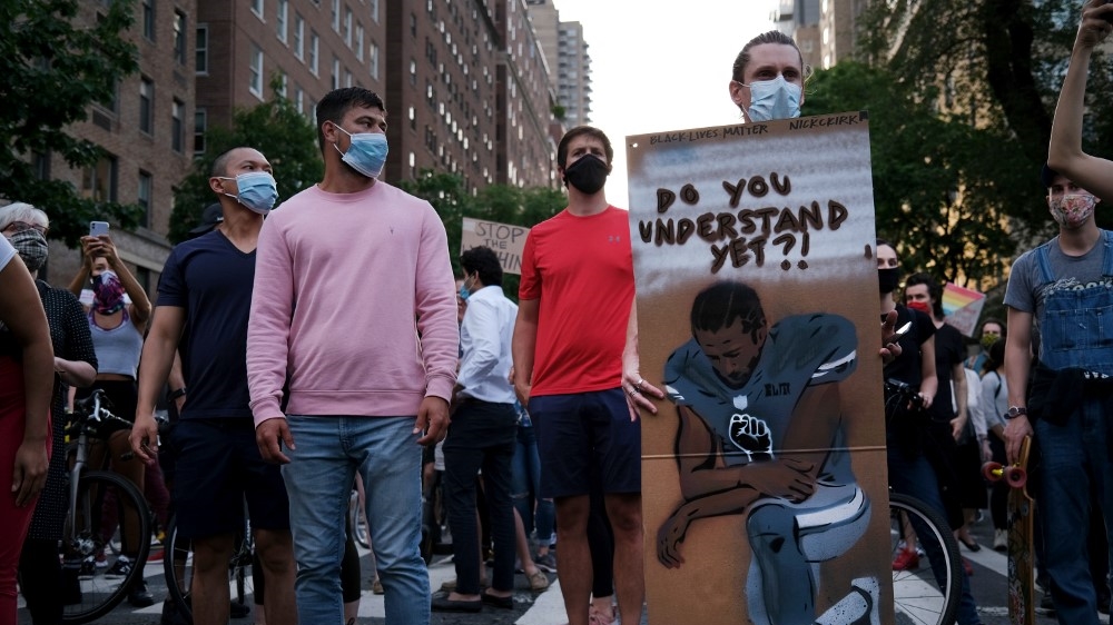 US protest Kaepernick