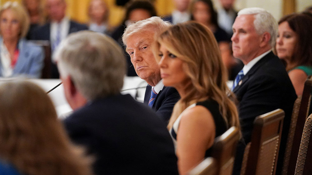 trump White House education event