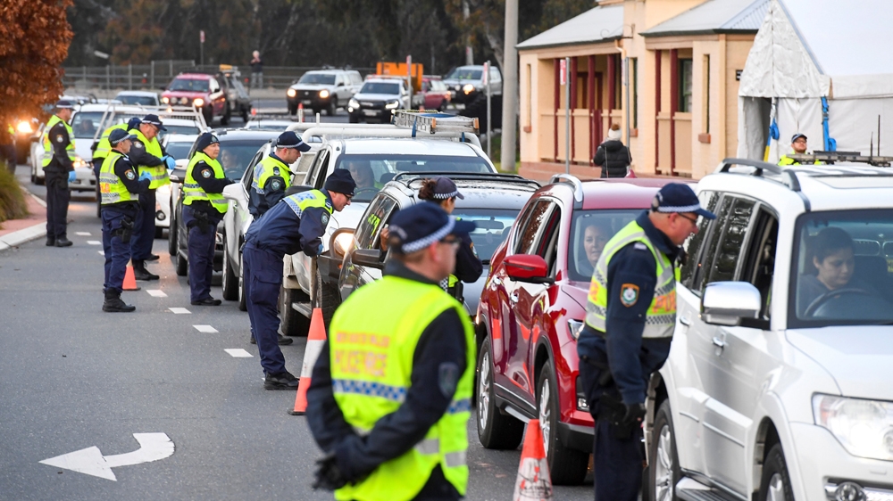 Australia NSW VIctoria border