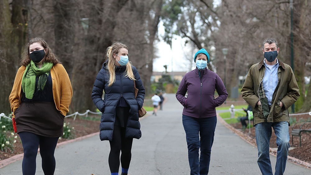 outside image - Melbourne masks
