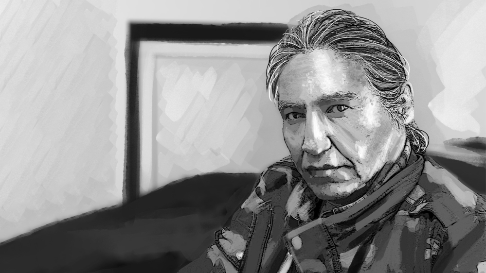 Chief Allan Adam portrait