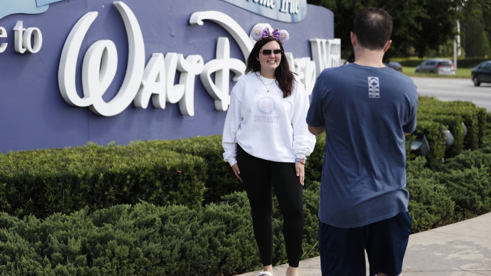 Disney World Opens On Limited Basis To Pass Holders In Lake Buena Vista