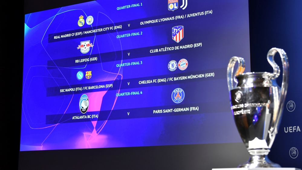 Champions League Quarter-Final and Semi-Final Draw