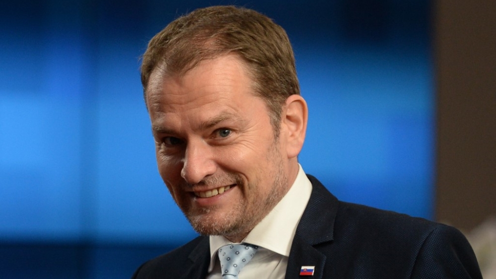 Slovakia''s Prime Minister Igor Matovic