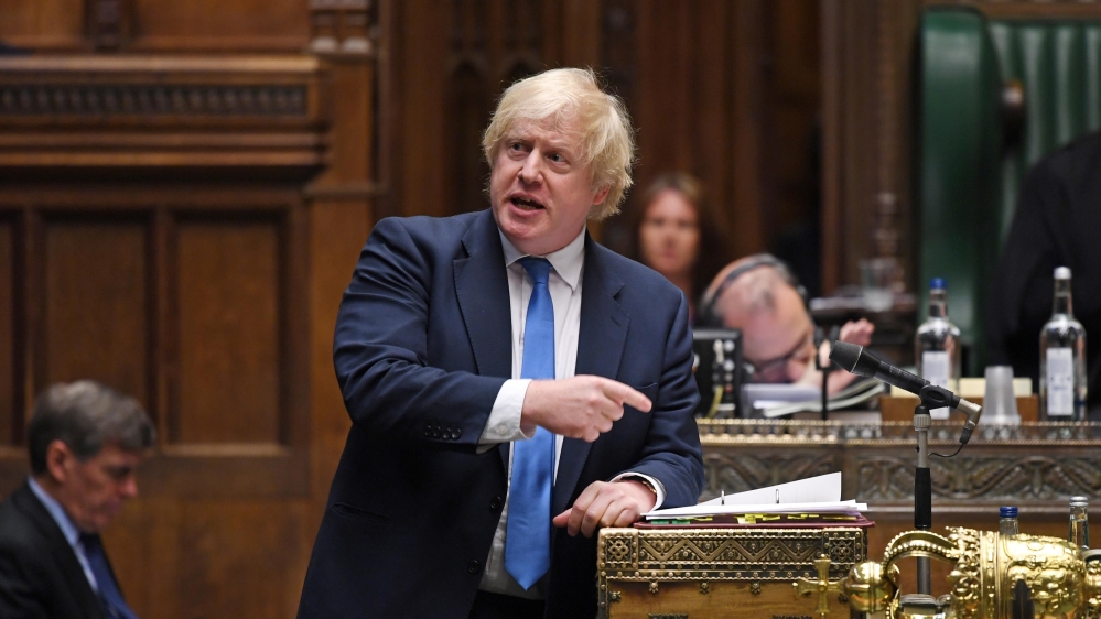 Britain''s Prime Minister Boris Johnson