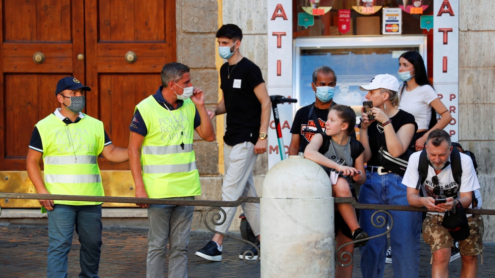 The coronavirus disease (COVID-19) outbreak, in Rome