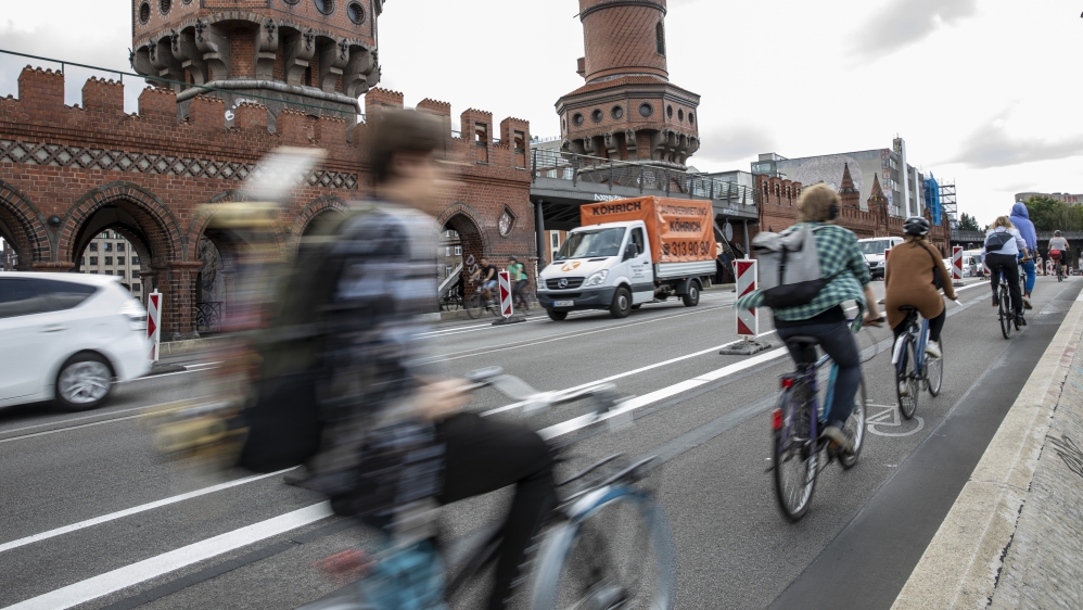 Berlin's Pedal Power As Coronavirus Boosts Bicycle Culture
