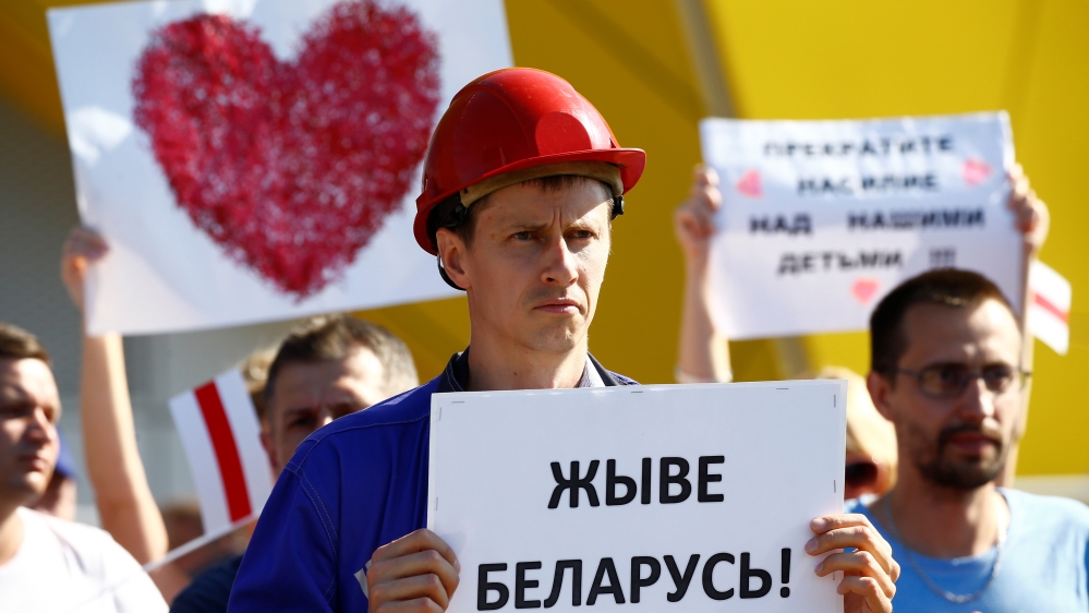 Belarus protesters