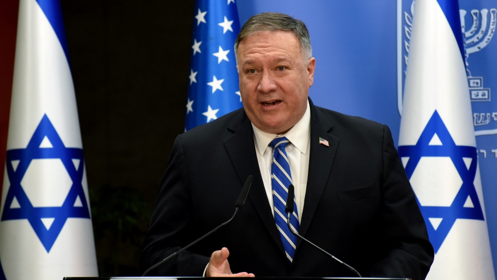 U.S. Secretary of State Pompeo meets with Israeli Prime Minister Netanyahu in Jerusalem